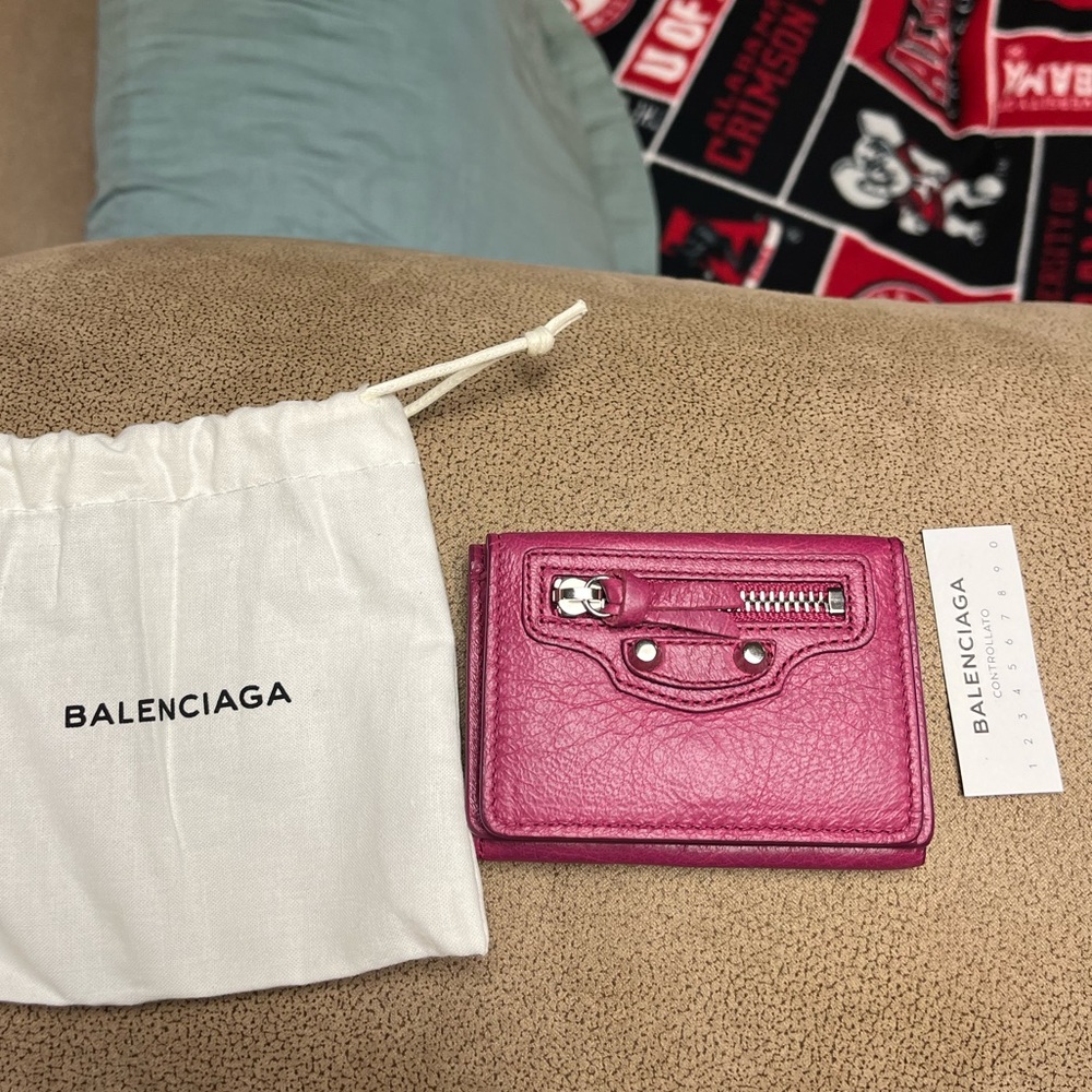 Balenciaga mini wallet